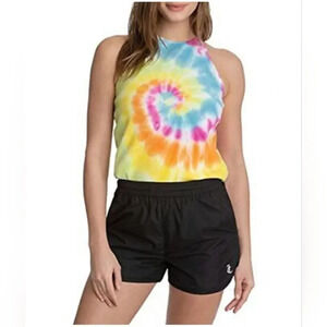 Juicy Couture Y2K Tie Dye Halter Tank Top Size 3X